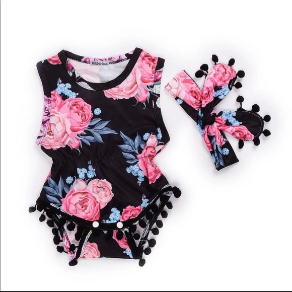 Other - Baby girls floral romper